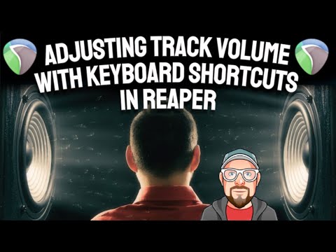 Adjusting Track Volume with Keyboard Shortcuts in REAPER