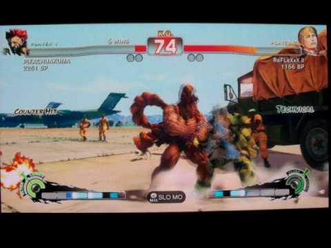 SSFIV ENDLESS BATTLE MATCH JR RODRIGUEZ ( AKUMA ) VS ReFLeXxX ll ( CODY ) ON XBOX 360 GAME 6