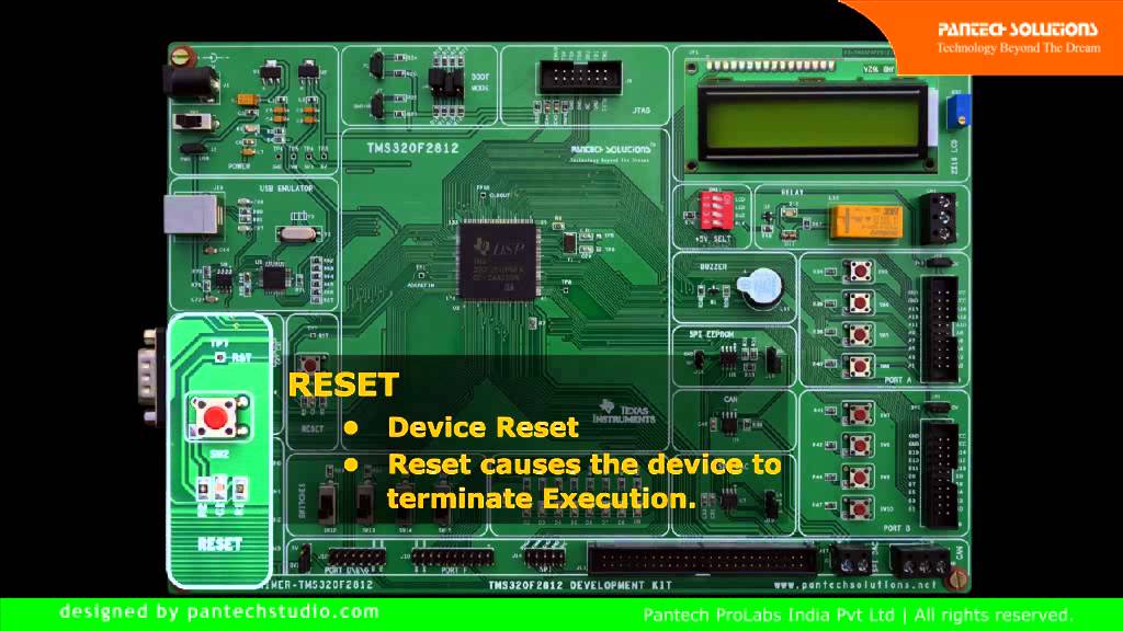 ADC Interfacing With TMS320F2812 Development Kit