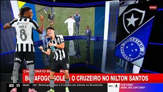 ❗️BOTAFOGO ATROPELA CRUZEIRO COM 4 A 0, QUEBRA LONGO TABU E JÁ INICIA BRASILEIRÃO COMO LÍDER