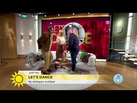 Här gör nästa Let''s Dance-deltagare en dansande entré - Nyhetsmorgon (TV4)