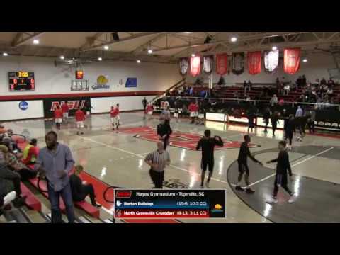 NGU Men's Basketball 2016-17 - North Greenville vs. Barton