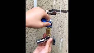 Water Faucet Tap with Key Lock!!