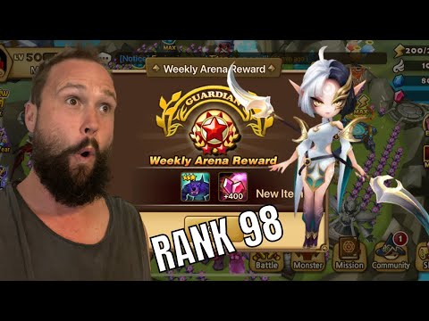 Weekly 10 min Guardian Rush (summoners war)