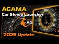 Android Car Stereo Launcher AGAMA Updates #electronic