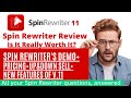 Spin Rewriter Review- Spin Rewriter Version 11 Honest Review With Demo Spin Rewriter Review- Spin Rewriter Version 11 Honest Review With Demo