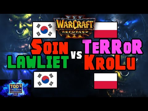 Soin & LawLiet vs TeRRoR & KroLu - ToD's Tag Team Tournament #3 Groupstage