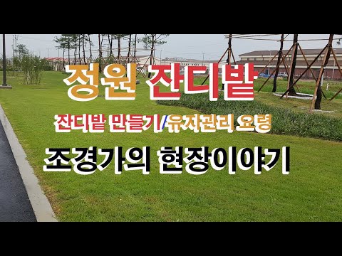, title : '주택정원에 잔디밭 만들기 잔디시공하기 잔디관리방법'