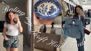 Thrift Haul: Rating My Best Thrift & Antique Stores Finds *including depop & poshmark gems*