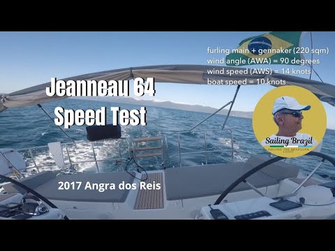 Jeanneau 64 - Legacy speed test