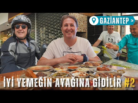 İyi Yemeğin Ayağına Gidilir #2 | Gaziantep Lezzetleri | İlker Ayrık’la Motosikletli Lezzet Yolculuğu