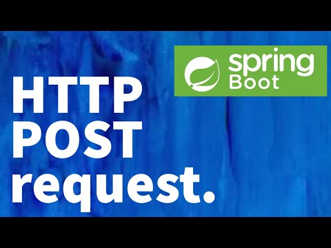Spring Boot Tutorial for Beginners 5 HTTP POST request