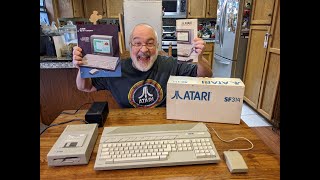 Atari 520ST Introduction - Computer & Brochures - 520STm - 16/32Bit - SF314 Floppy - Retro Vintage