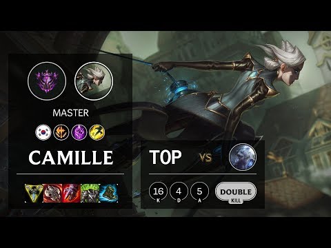 Camille Top vs Volibear - KR Master Patch 10.11