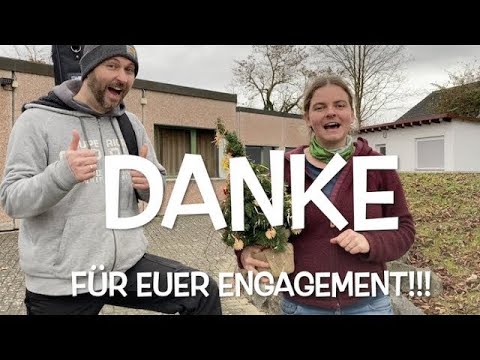 Wir kommen zu euch und sagen DANKE!