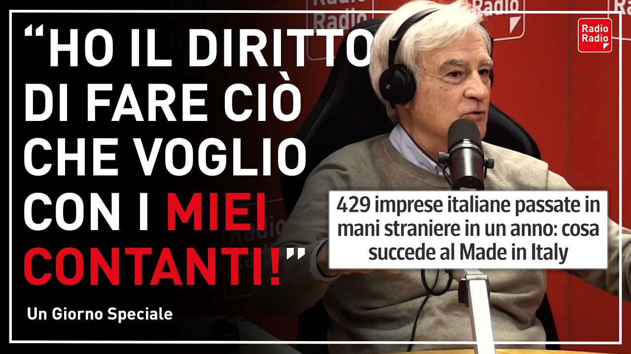 ITALIA SVENDUTA? ECCO IL VERO PREZZO DELLE IMPRESE CEDUTE OLTRECONFINE | Con Antonio Maria Rinaldi