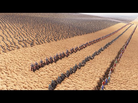 3 Layers of Ancient Soldier Vs 800,000 Chickens - Ultimate Epic Battle Simulator