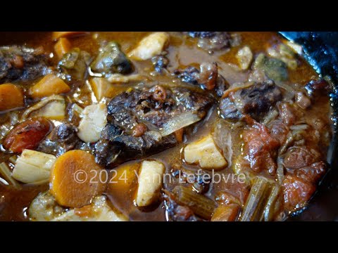 How to Make a Niçoise Porcini Stew: Slow Cooking for 4 Hours in the Oven, Authentic Dish!