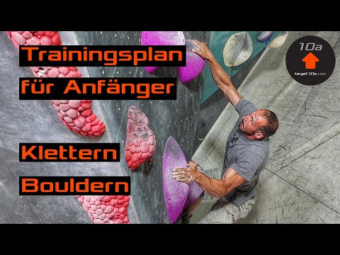 Training plan for beginners | Climbing - Bouldering