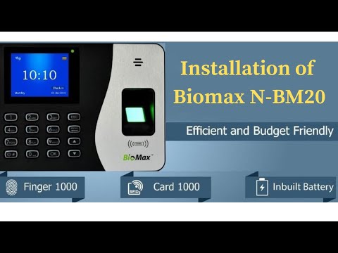 Biomax n-bm20 + id pro, for smartofficesuite, face recogniti...