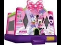 Minnie Mouse And Justice League Bounce House