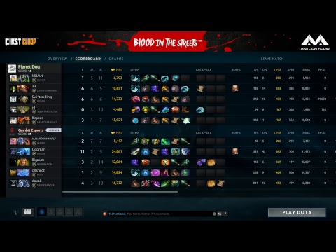 Planet Dog vs Gambit -- #playBITS EU Upper Bracket Semi Final