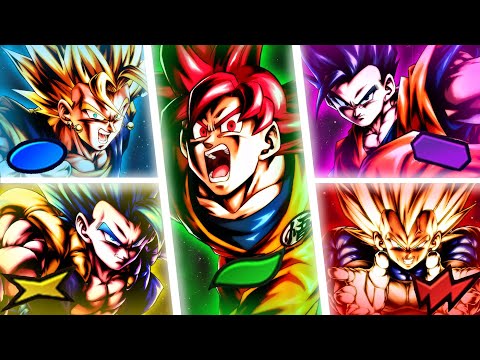 Ranking The 5 BEST UNITS of Each Color in Dragon Ball LEGENDS!