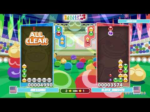 Perfect Clear Online Puyo Puyo Champions PC LS Final Slayers Boner420 vs omegagon