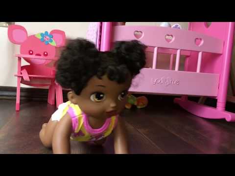New Cute Crawling Baby Alive Go Bye-Bye Doll Unboxing