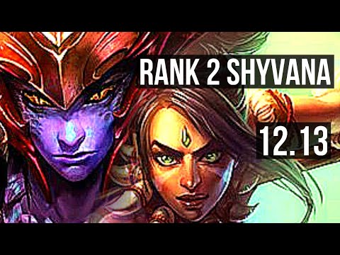 SHYVANA vs NIDALEE (JNG) | Rank 2 Shyvana, 6/0/1, 700+ games, Dominating | NA Challenger | 12.13