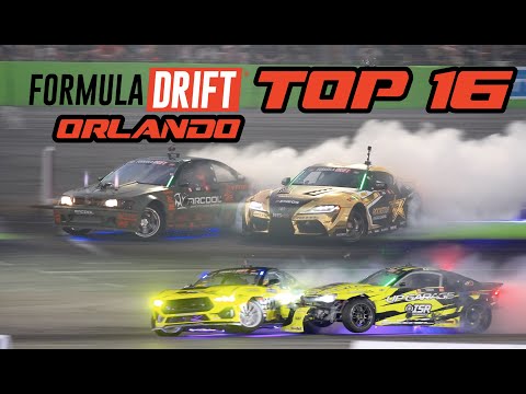 2023 Formula Drift Orlando - TOP 16 FULL RUNS