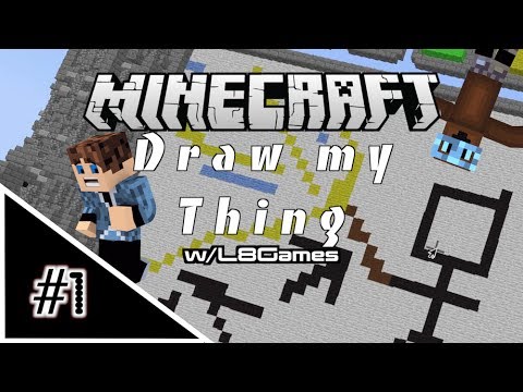 Minecraft MiniGame - Draw My Thing w/L8Games! [HD]