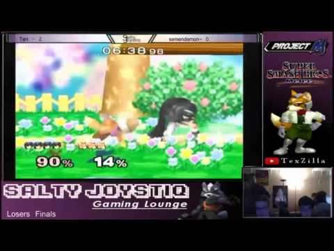 Sslty Meteor Smash #3 Loser's Finals : Ten(Marth) vs SemenDemon(Fox)