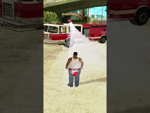 Normal CJ Vs Fat CJ GTA SA Pt. 36 #shorts