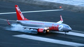 ✈️ INCREDIBLE Madeira Airport Runway 23 Moments! 🛬 Experience Unique Landings and Aviation Action!