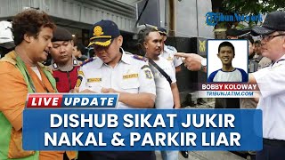 Dishub Surabaya Gencarkan Razia, Jukir Nakal Ditindak dan Kendaraan Sembarangan Diderek Petugas