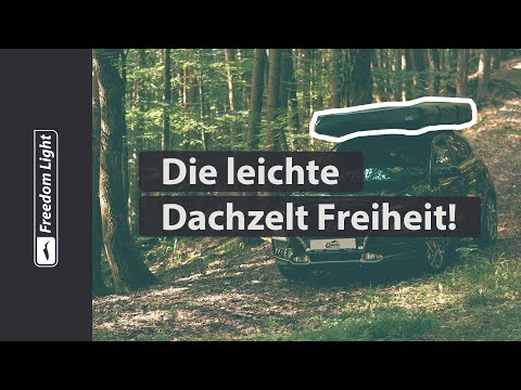 qeedo Freedom Light (2020) - Ein leichtes 🎈Dachzelt? Aber klar! - Tutorial