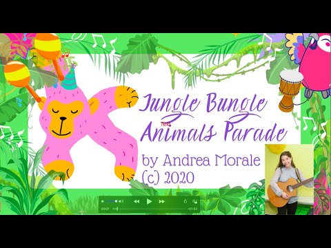 Jungle Bungle Animals Parade by Andrea Morale