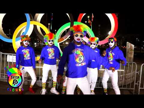 FRESH P CELEBRITY CLOWNS - CHAIN HANG LOW DANCE