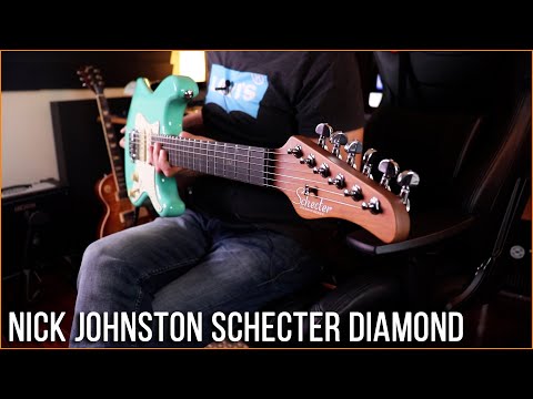 NICK JOHNSTON SCHECTER DIAMOND - DEMO/REVIEW - AMAZING TONES!!!