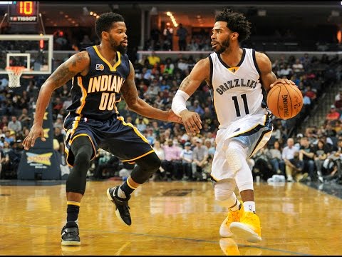 Mike Conley 36 pts, 6 asts vs Pacers 29.3.17