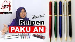 Review Souvenir Pen Paku An – Pulpen Paku Besi