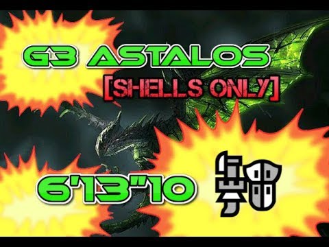 MHXX | 【集Ｇ★３】ハロー遺群嶺！(G rank Astalos) | Brave Gunlance | 6'13"10