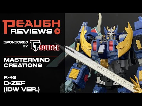 Video Review: Mastermind Creations - Reformatted R-42 D-ZEF