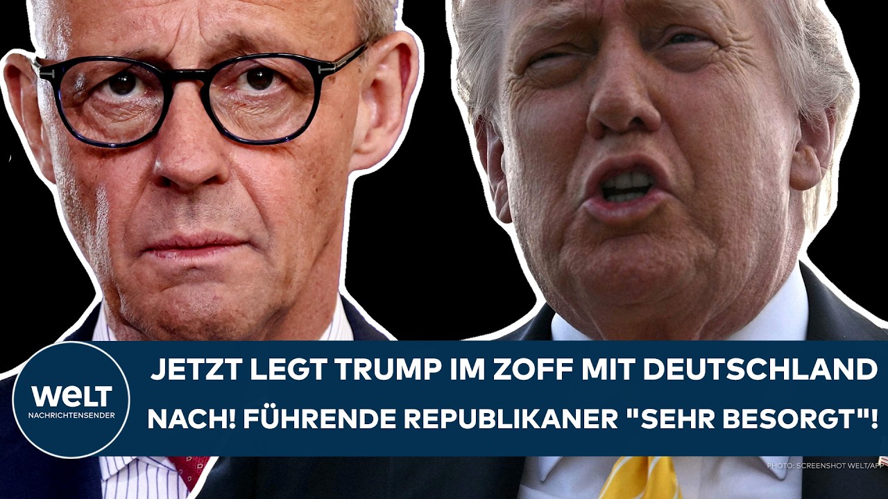 USA: Jetzt legt Donald Trump im Zoff mit Deutschland nach! Republikaner sind "sehr besorgt"!