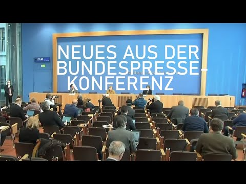 Die Nerven liegen blank in der Bundespresskonferenz!