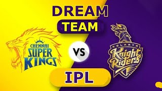 CSK vs KKR best head to head team for dream 11 by dream champs || IPL 2020||KKR vs CSK todays match