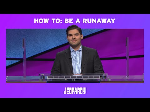 How to: Be a Runaway | JEOPARDY!
