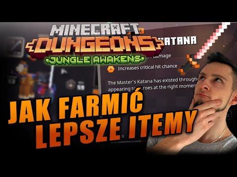 SPOSÓB NA LEPSZE ITEMKI (PORADNIK) - Minecraft Dungeons (PL) Jungle Awakens (PL)