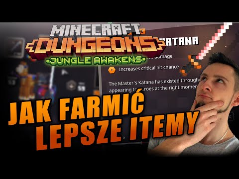 HOW TO GET BETTER ITEMS (GUIDE) - Minecraft Dungeons (PL) Jungle Awakens (PL)